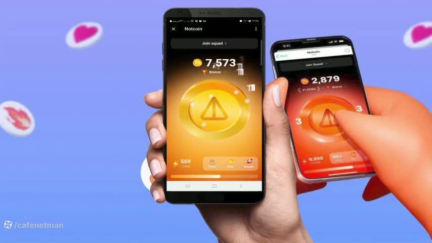 کاور ویدیوی آموزش ساده ثبت‌نام در نات کوین و دریافت ارز رایگان تلگرام